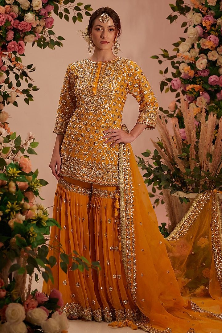Gotapatti Sharara Suit